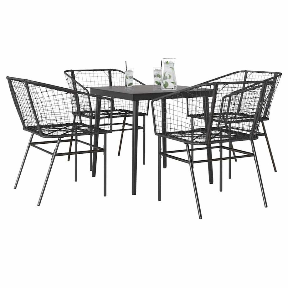 VidaXL Garten essgruppe poly-rattan  