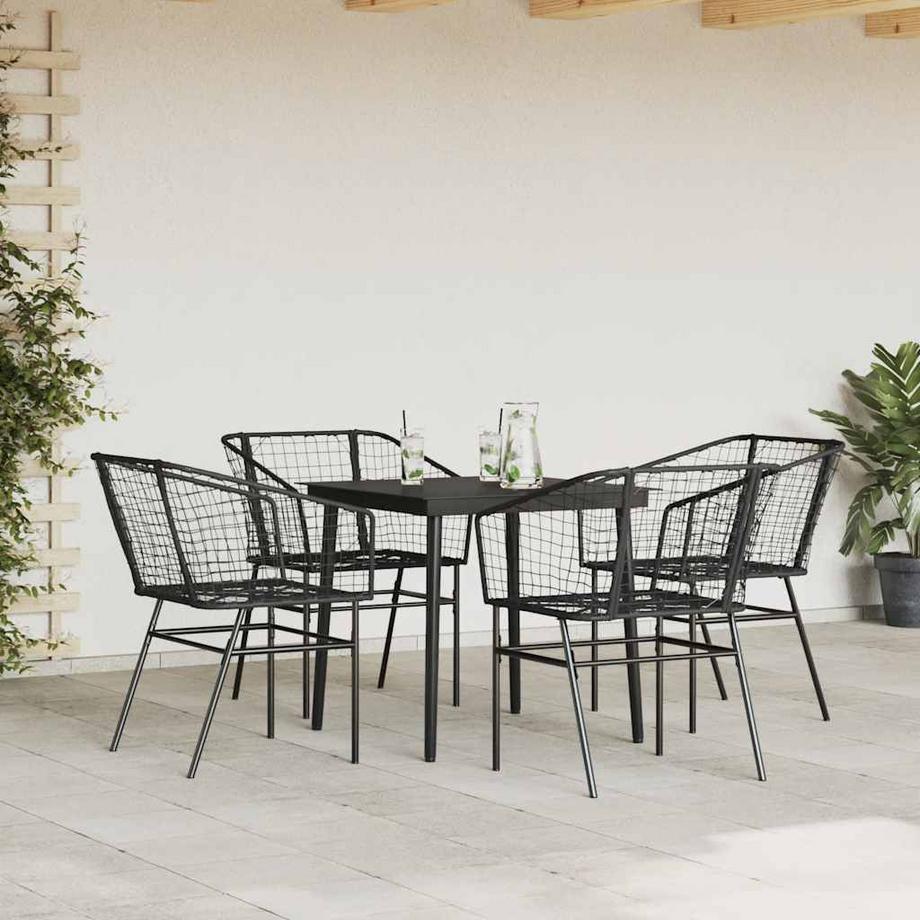 VidaXL Garten essgruppe poly-rattan  
