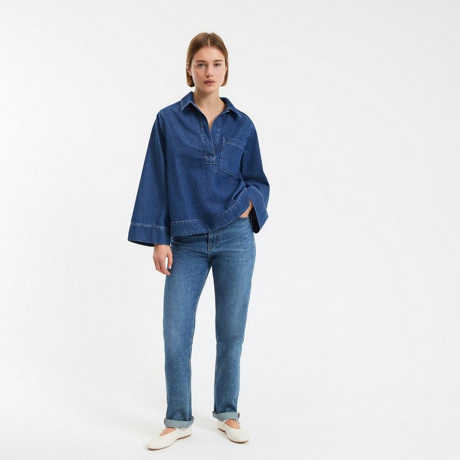 La Redoute Collections Chemise Vareuse Oversize  