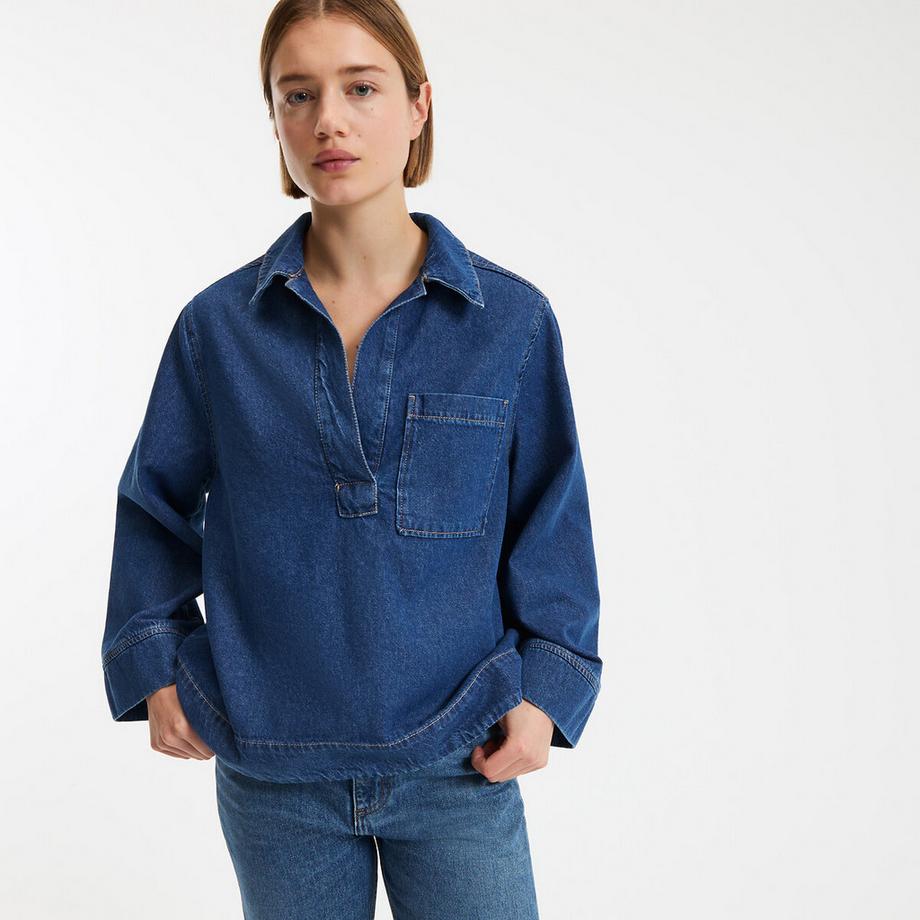 La Redoute Collections Chemise Vareuse Oversize  