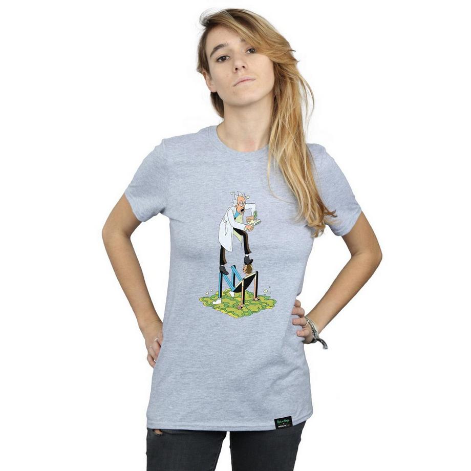 Rick And Morty Rick and Morty Bedrucktes T-Shirt  