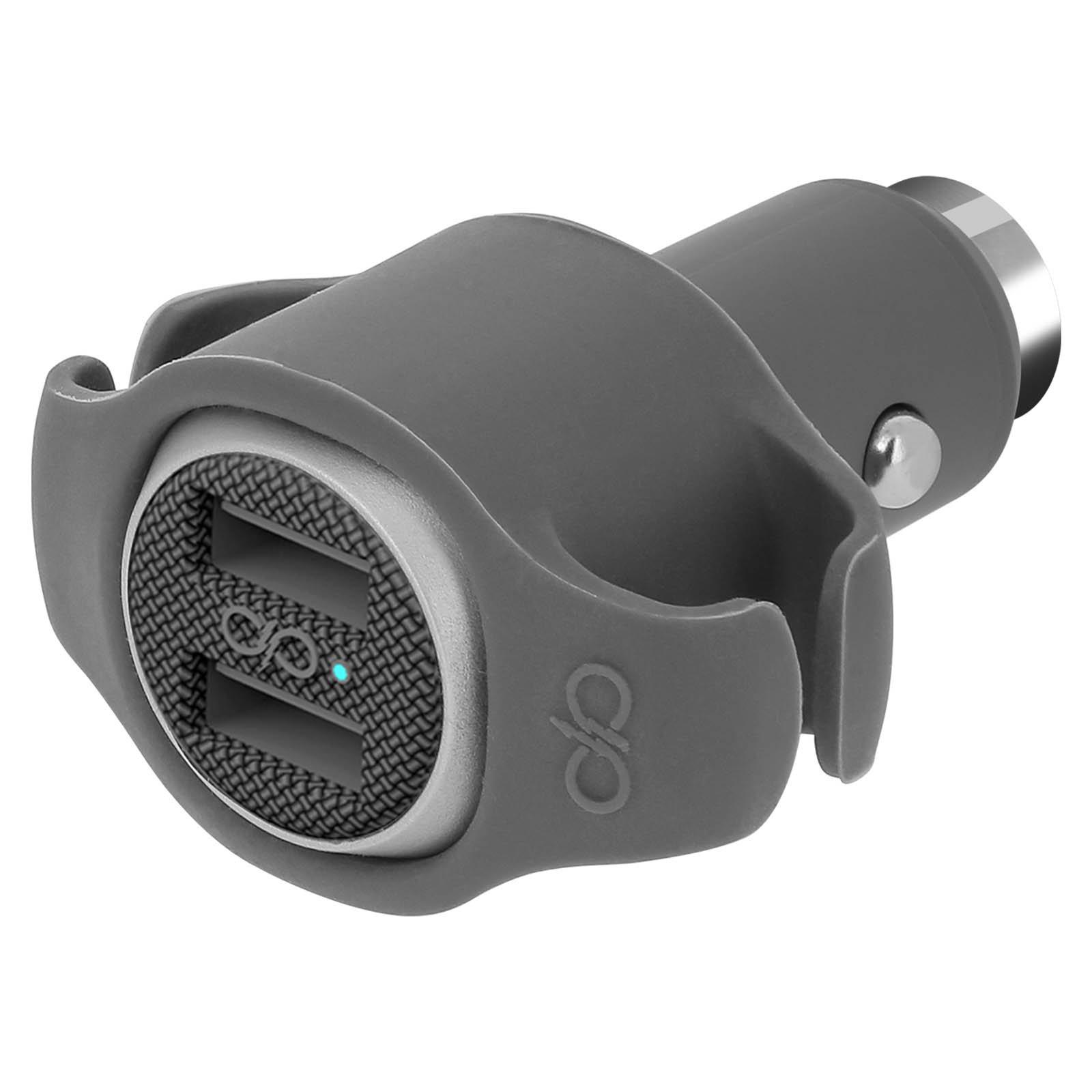 Force Power  Chargeur voiture 2 ports USB 2.4A 