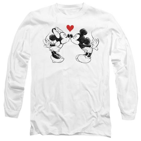 Disney Valentinstag Langarm T-Shirt  