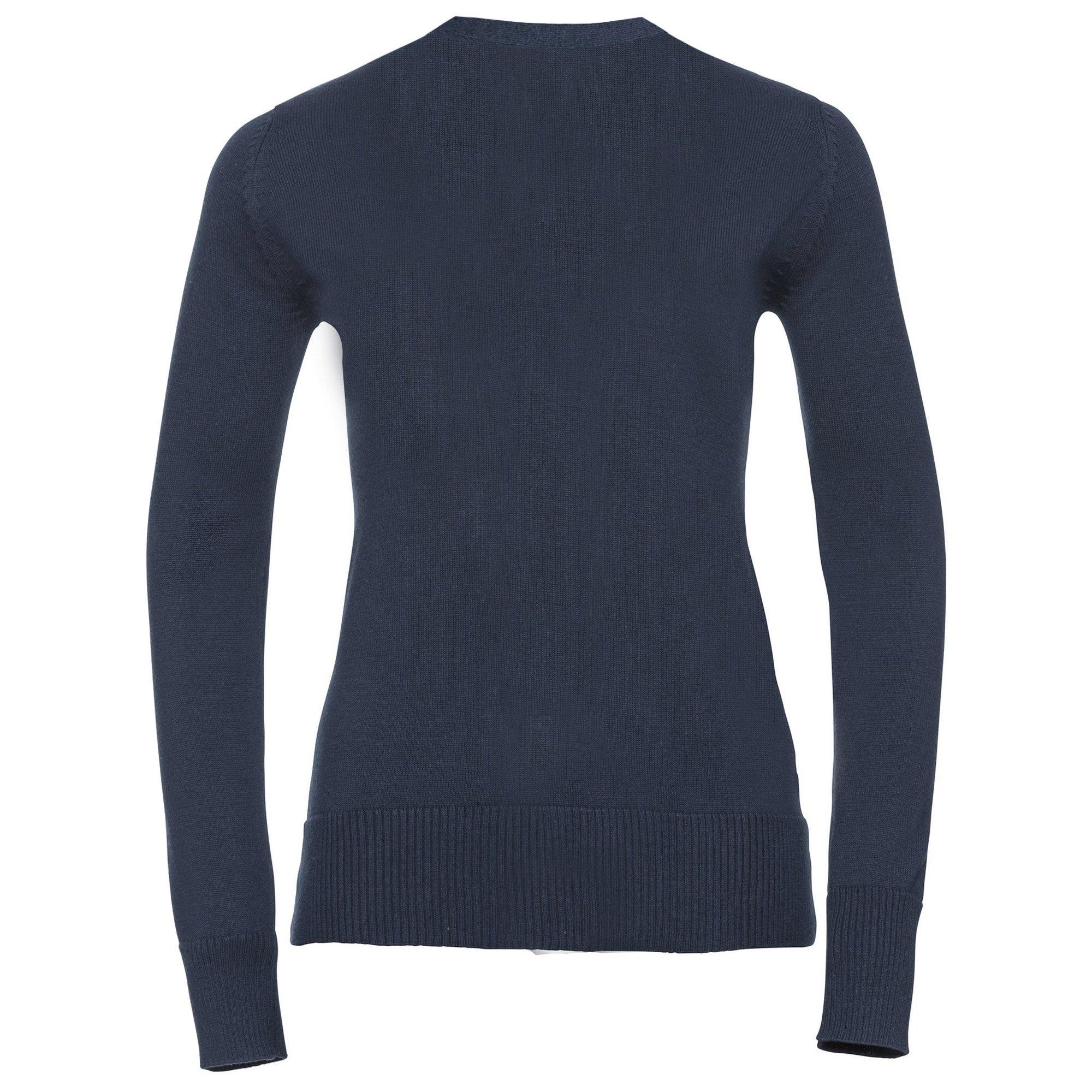 Russell Collection V-Ausschnitt Strickjacke  