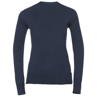 Russell Collection V-Ausschnitt Strickjacke  