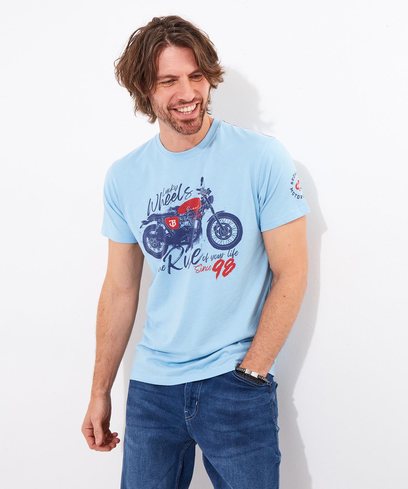 Joe Browns  Lucky Wheels Motorrad T-Shirt 