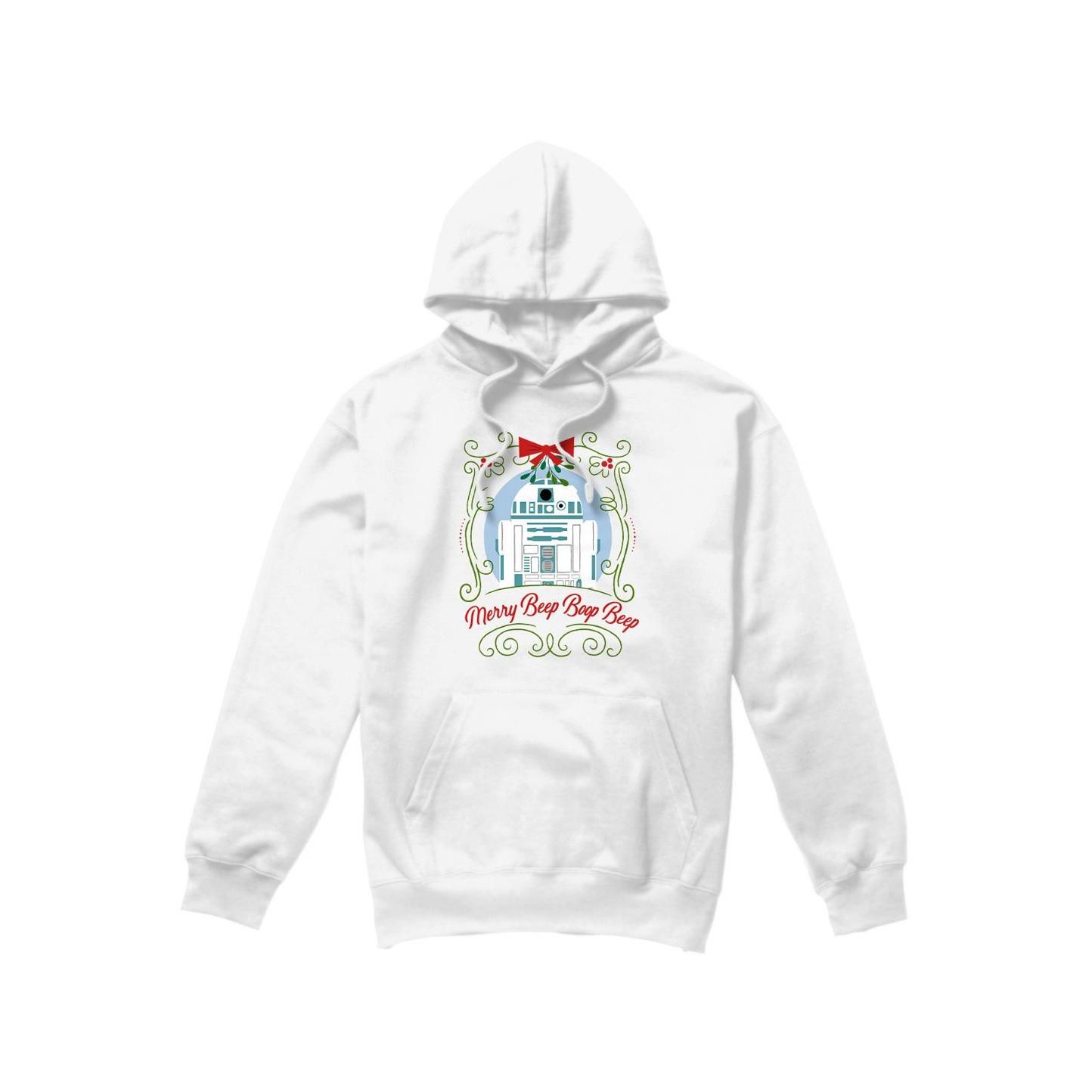 STAR WARS  Merry Beep Boop Beep Kapuzenpullover  weihnachtliches Design 