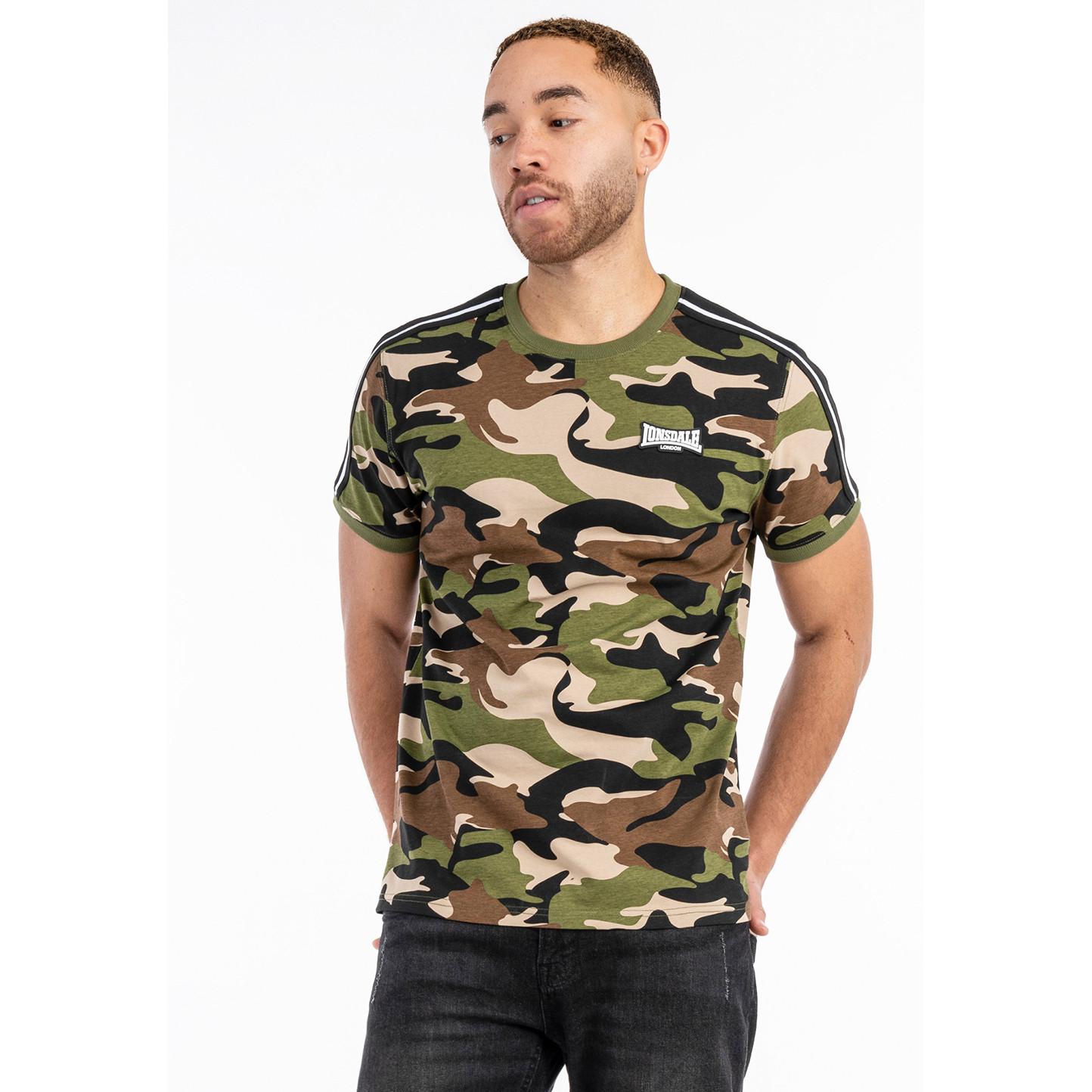 LONSDALE Gunnista Camouflage T-Shirt  