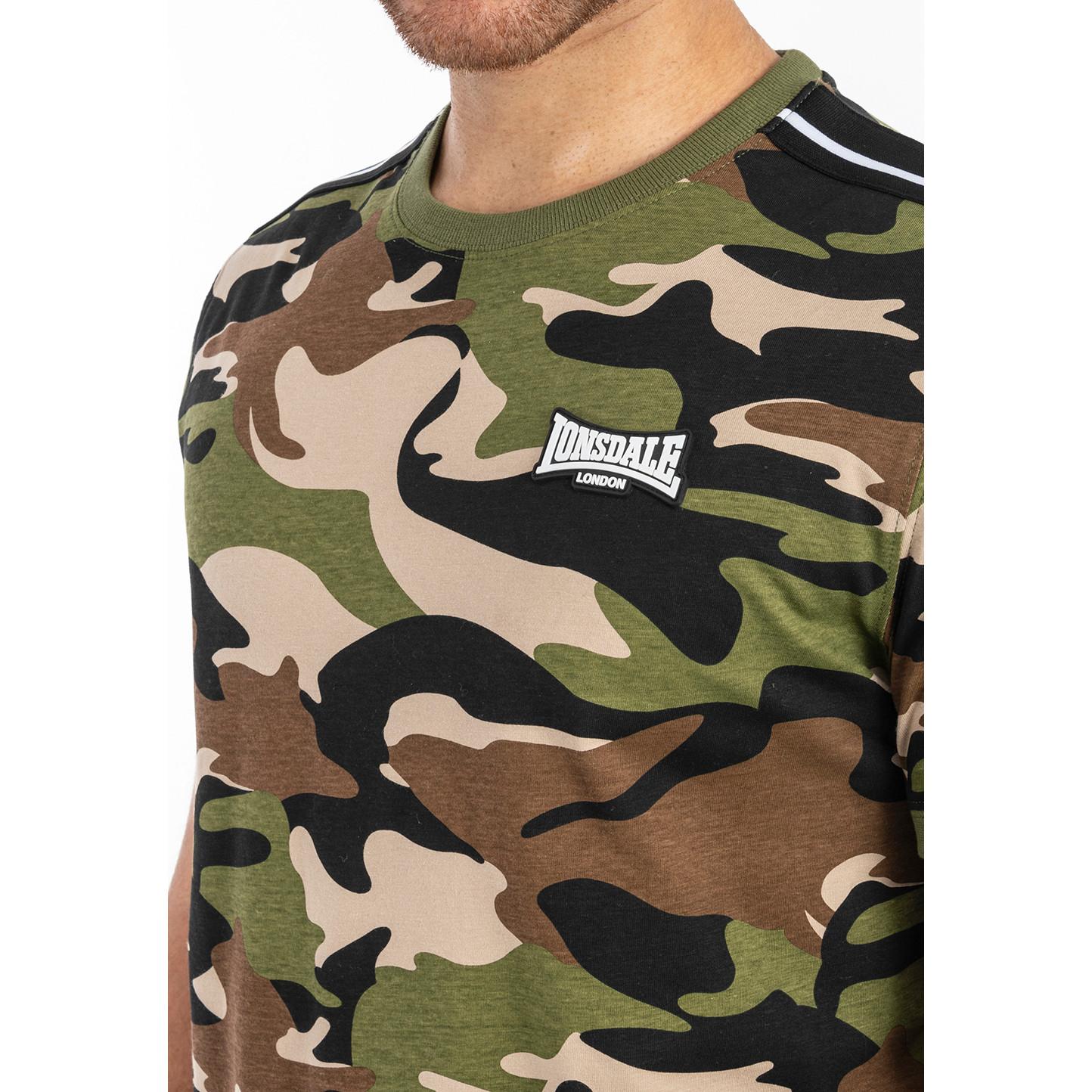 LONSDALE Gunnista Camouflage T-Shirt  