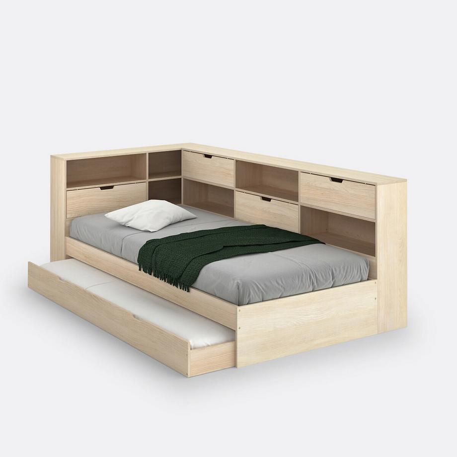 La Redoute Intérieurs Bett Yann mit Bettschublade  