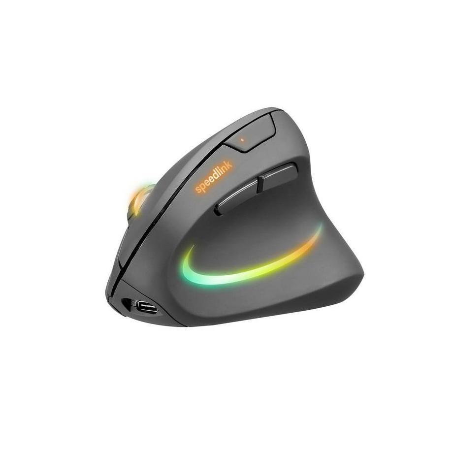 SPEEDLINK  PIAVO PRO Illuminated Rechargeable Ergonomic Mouse - wireless, rubber-black 