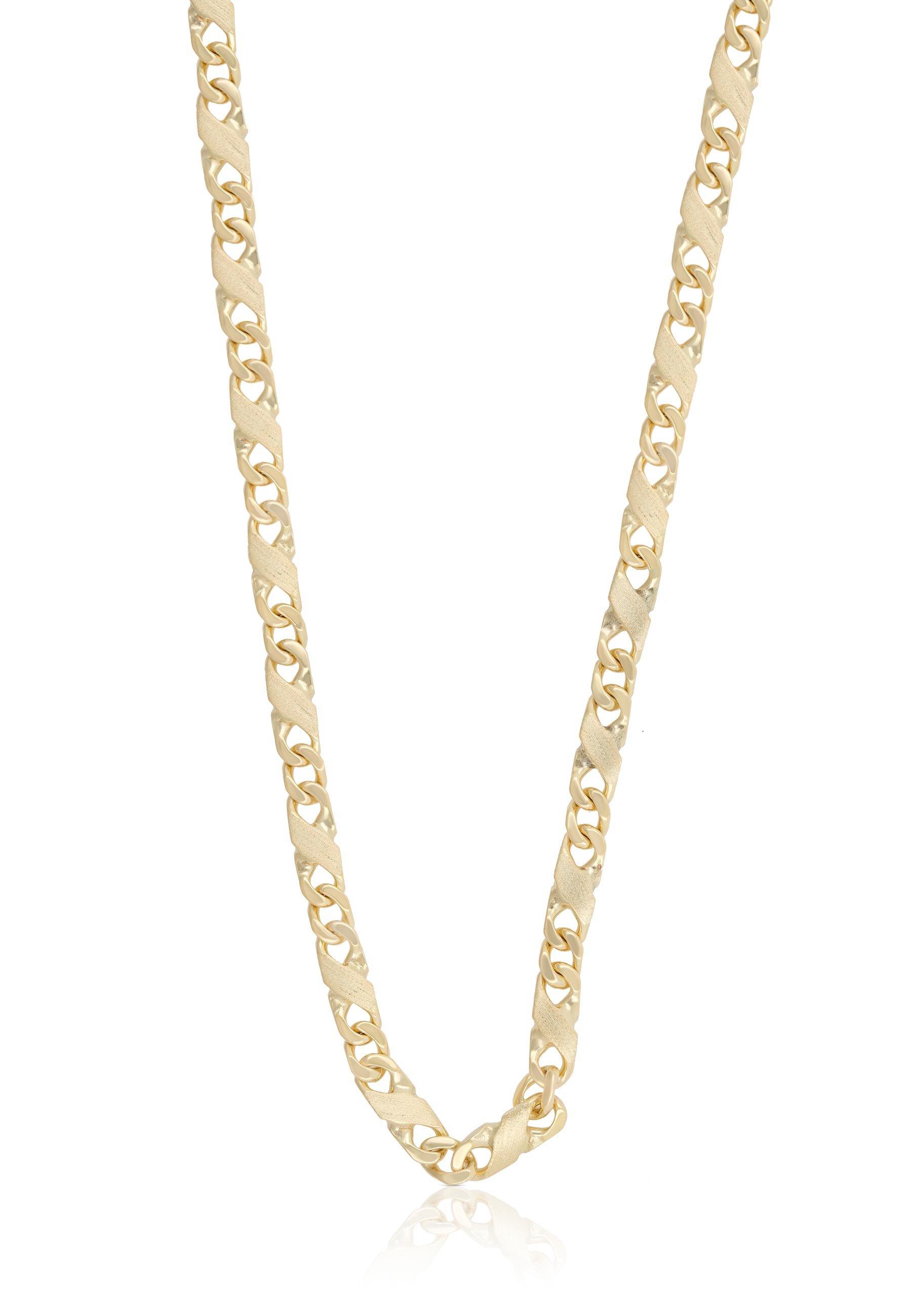 MUAU Schmuck  Collier Carrera Gelbgold 750, 4mm, 50cm 