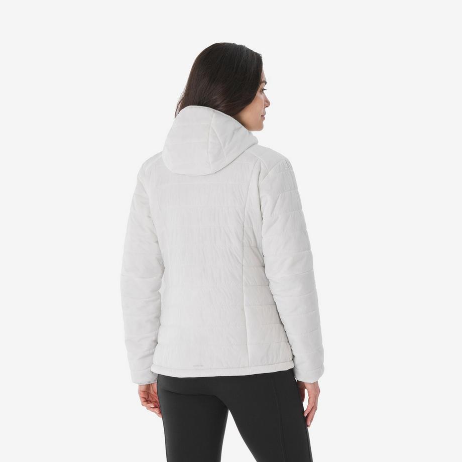 FORCLAZ MT100 Wattierte Kapuzenjacke Bergtrekking  