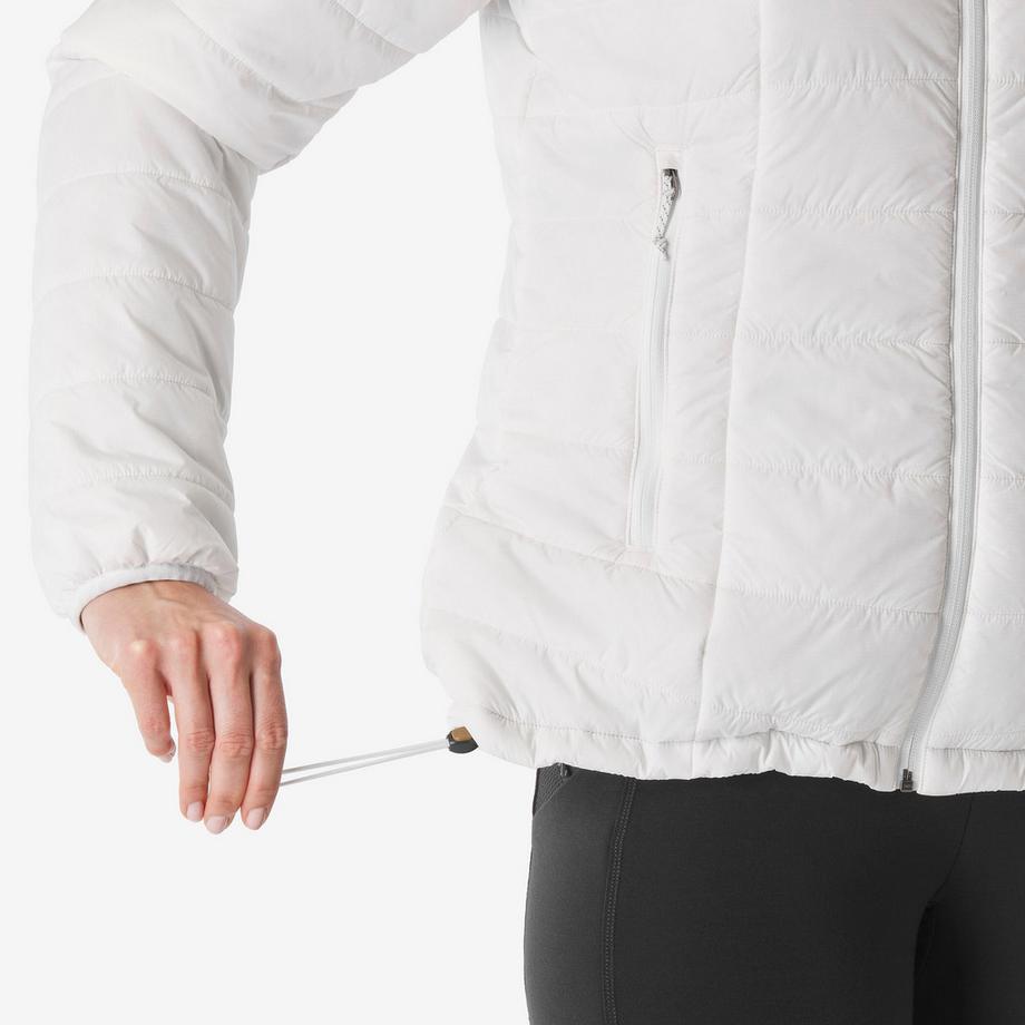 FORCLAZ MT100 Wattierte Kapuzenjacke Bergtrekking  