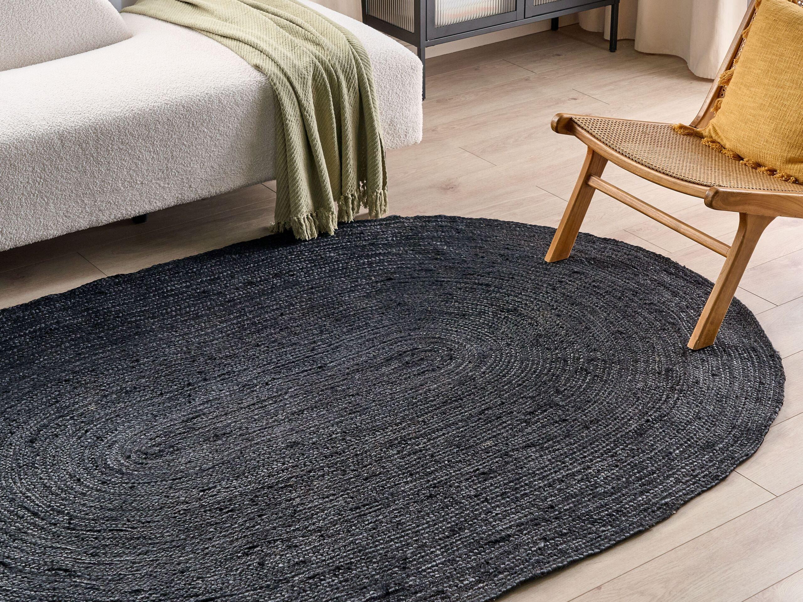 Beliani Tapis en Jute Moderne DEMIRCI  