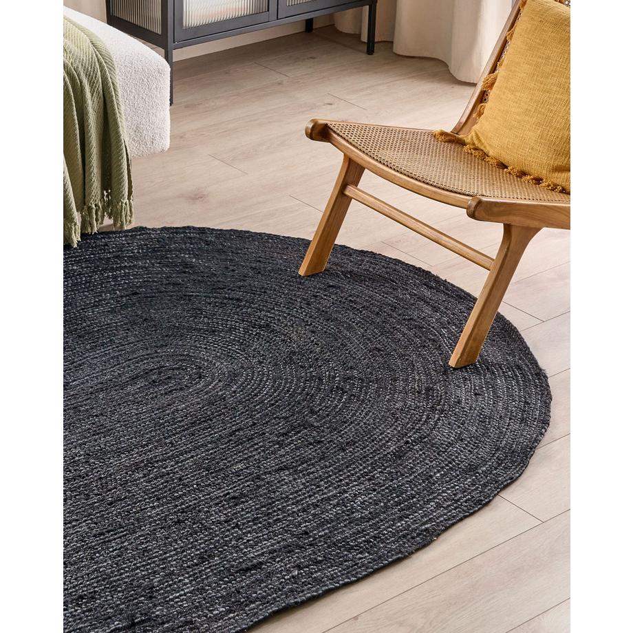 Beliani Teppich aus Jute Modern DEMIRCI  