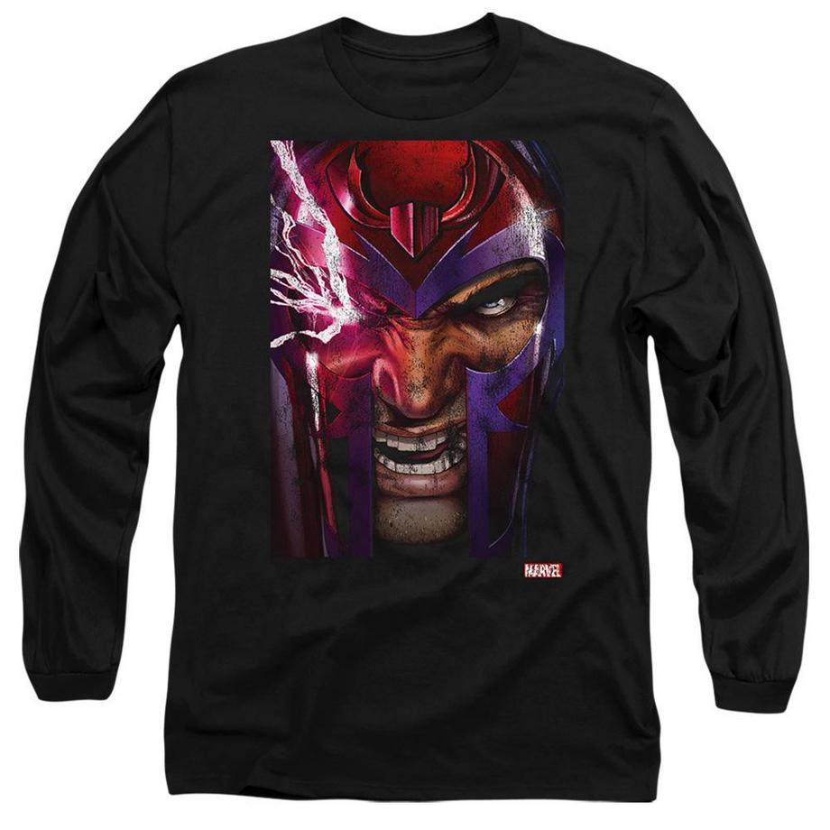 MARVEL X-Men Magneto T-Shirt Maniche Lunghe  