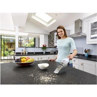 BLACK+DECKER Kabelloser (Tisch) Handstaubsauger ohne Beutel-NVC215W  