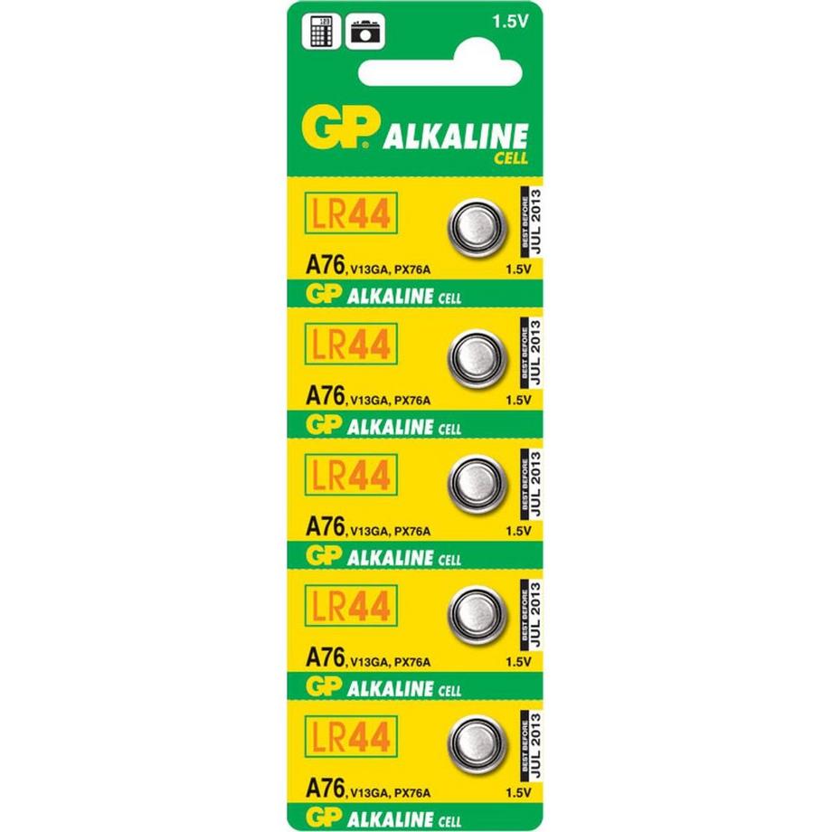 B2X  303/357/AG13/LR44 5er-Pack GP 