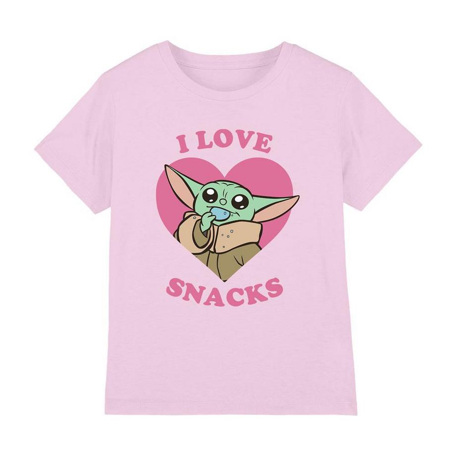 T-ShirtMotif Grogu Love Snacks