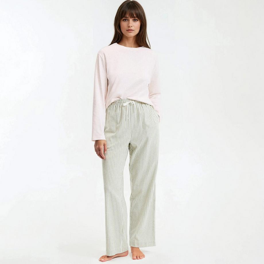 Pyjamahose aus Flanell