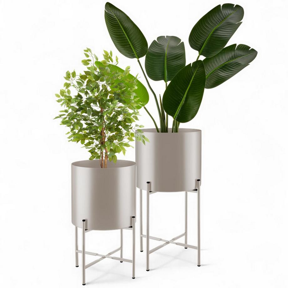 Portapiante Mine 2 pezzi, in stile industriale