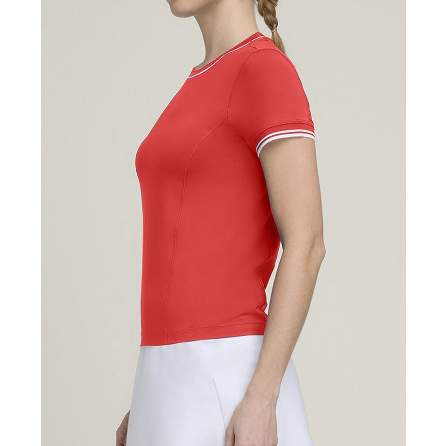 Wilson  Team Seamless T-Shirt  Rot 