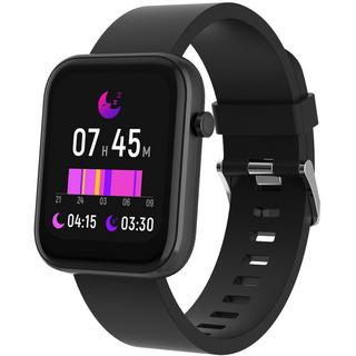 DENVER  Smartwatch Bluetooth SW-182B con sensore di frequenza cardiaca, pressione sanguigna e monitor dell'ossigeno nel sangue 