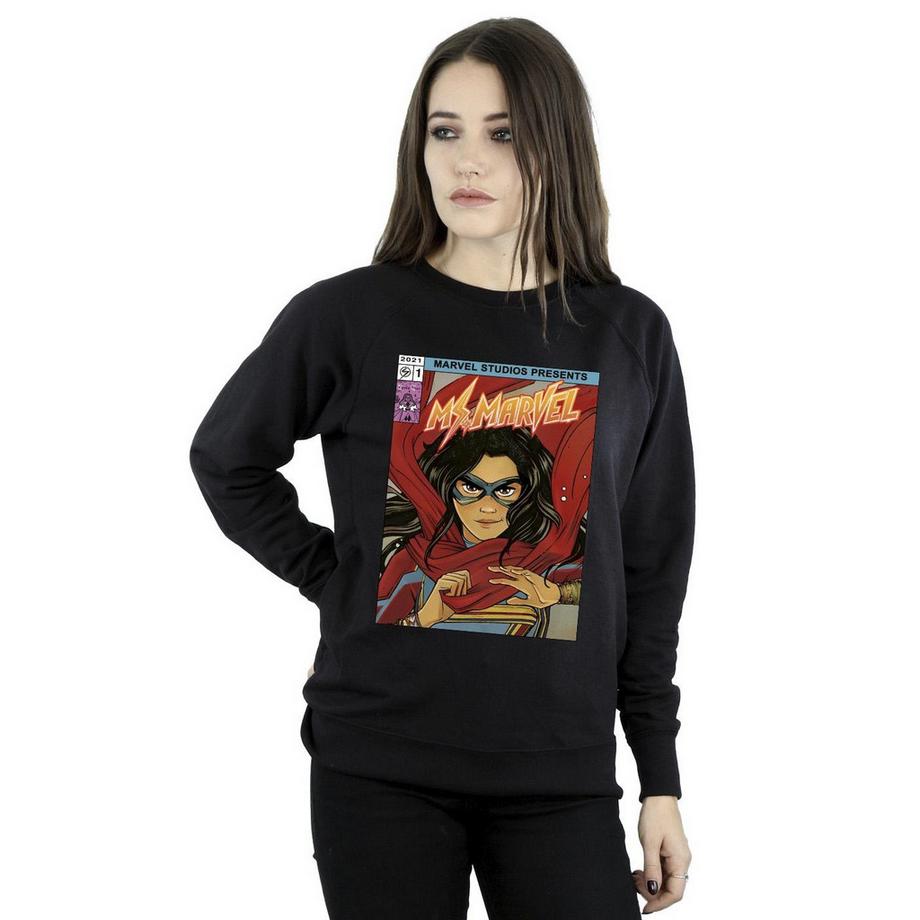 MARVEL Ms Comic Cover Sweatshirt  