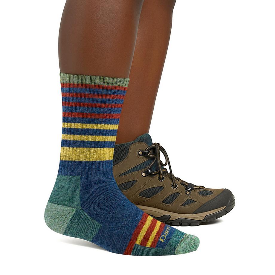 Darn Tough Vermont  Darn Tough Chaussettes Femme Bottes Mi-Épaisses Randonnée Laine Mérinos 