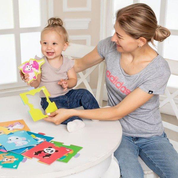 Montessori  Cutie - MAXI-Puzzle 24, Bodenpuzzle Montessori® by Far far land 