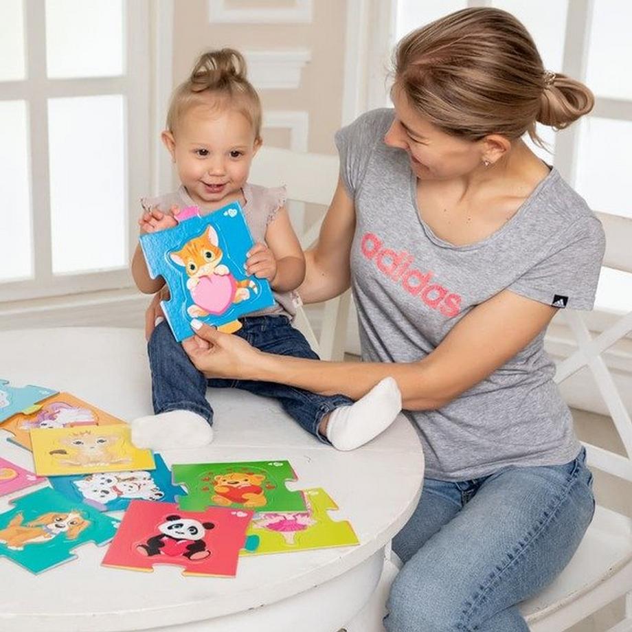 Montessori  Cutie - MAXI-Puzzle 24, Bodenpuzzle Montessori® by Far far land 