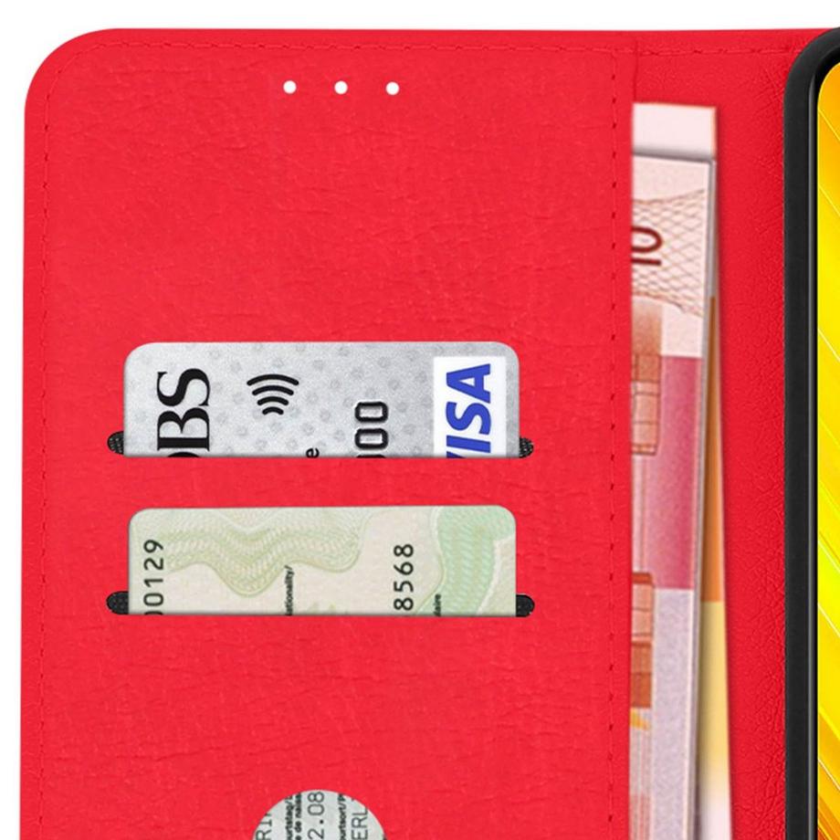 Avizar  Klappetui Xiaomi Poco X3 Rot 