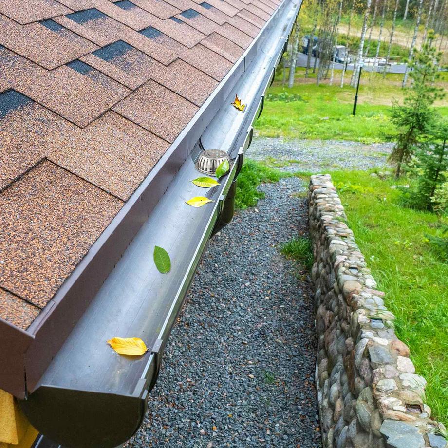 B2X  Dachrinnen-Lamellenschutz aus Edelstahl, 2 Stück 
