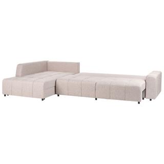 Beliani Rechtsseitiges Ecksofa aus Polyester Modern INNVIK  