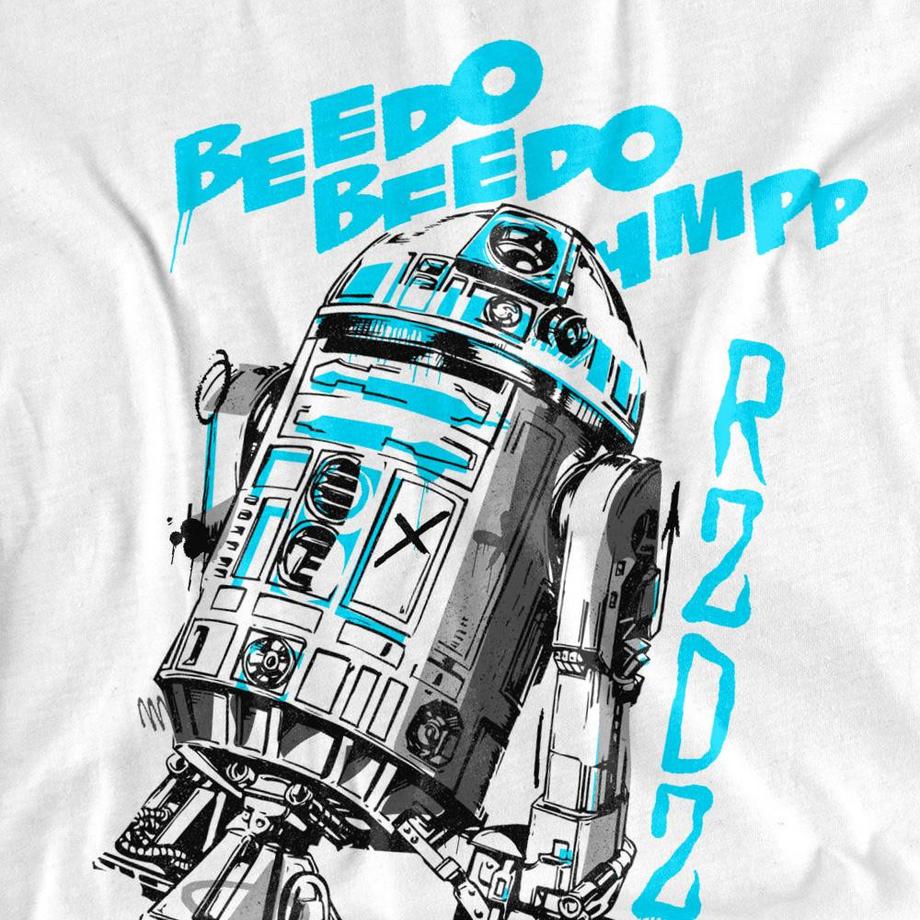 STAR WARS T-Shirt Imprimé Graffiti R2-D2  
