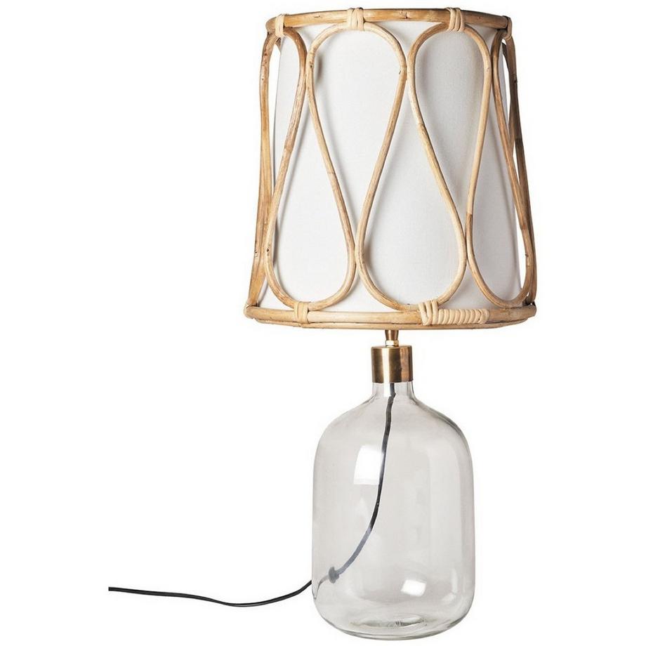 Blanc d'Ivoire Pied de lampe Suzanne  
