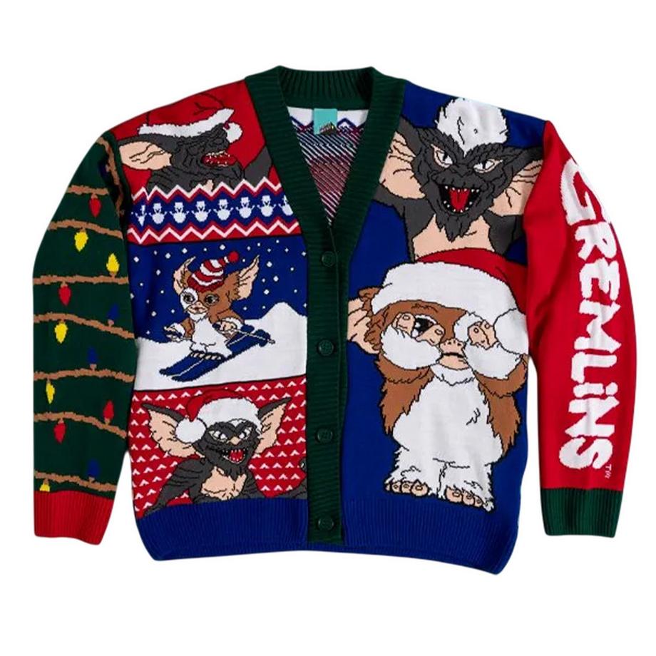 Gremlins Cardigan Noël Jersey  
