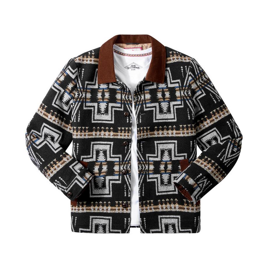 Joe Browns Veste Rustique Multicolore Manches Longues  