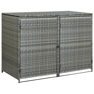 VidaXL Mülltonnenbox poly-rattan  