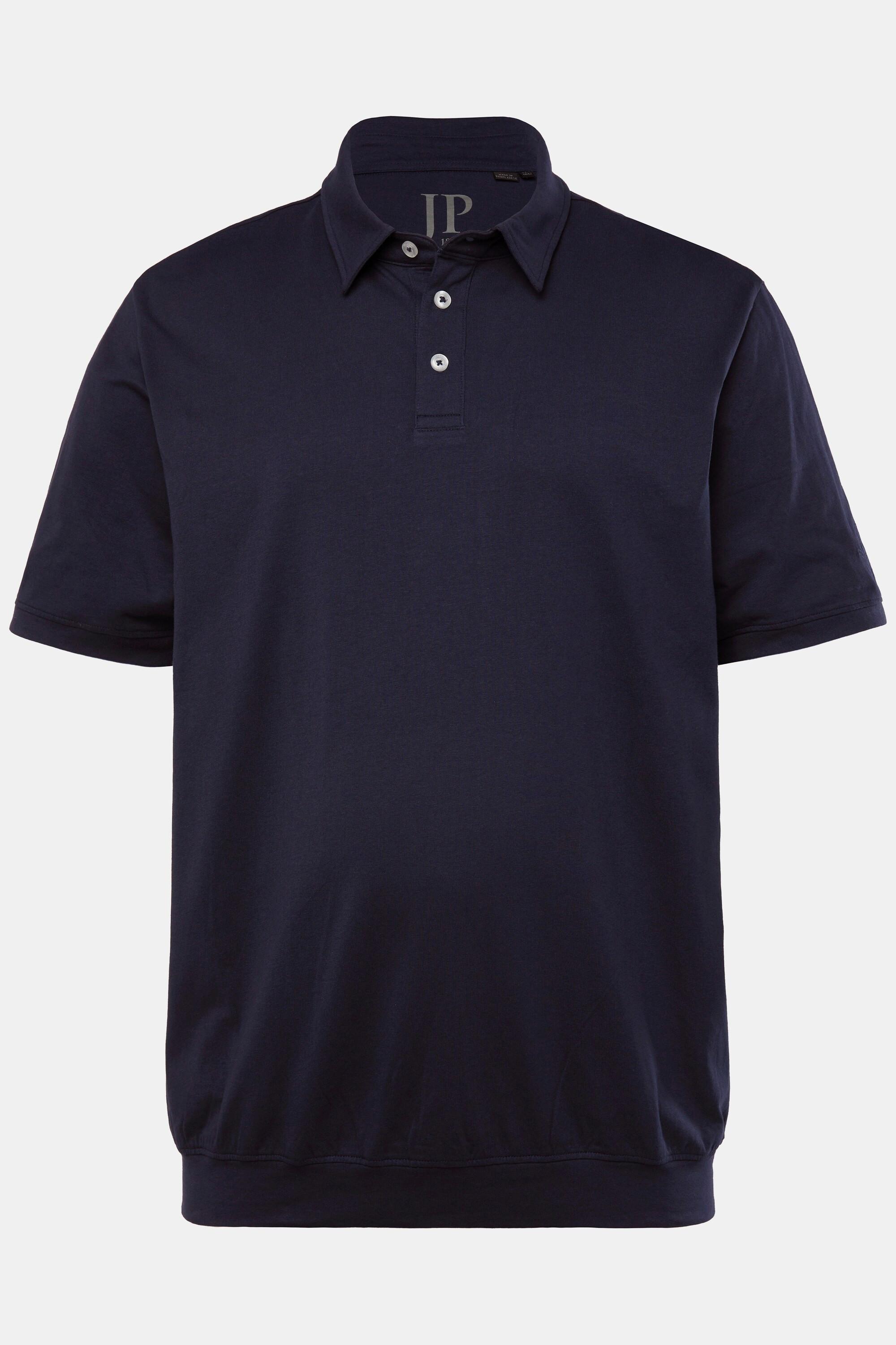 JP1880 Bauchfit Halbarm Poloshirt Bruststick  