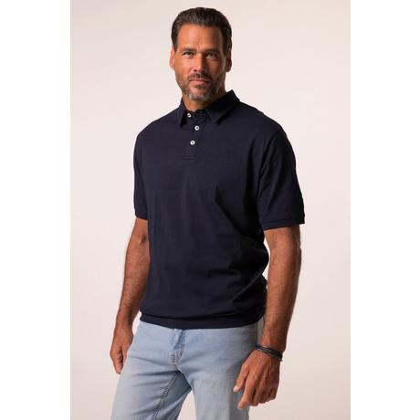 JP1880 Bauchfit Halbarm Poloshirt Bruststick  