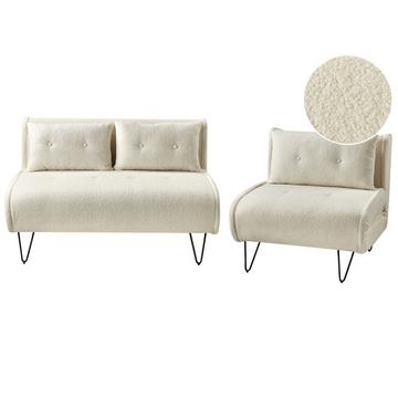 Set da salotto en Bouclé Glamour VESTFOLD