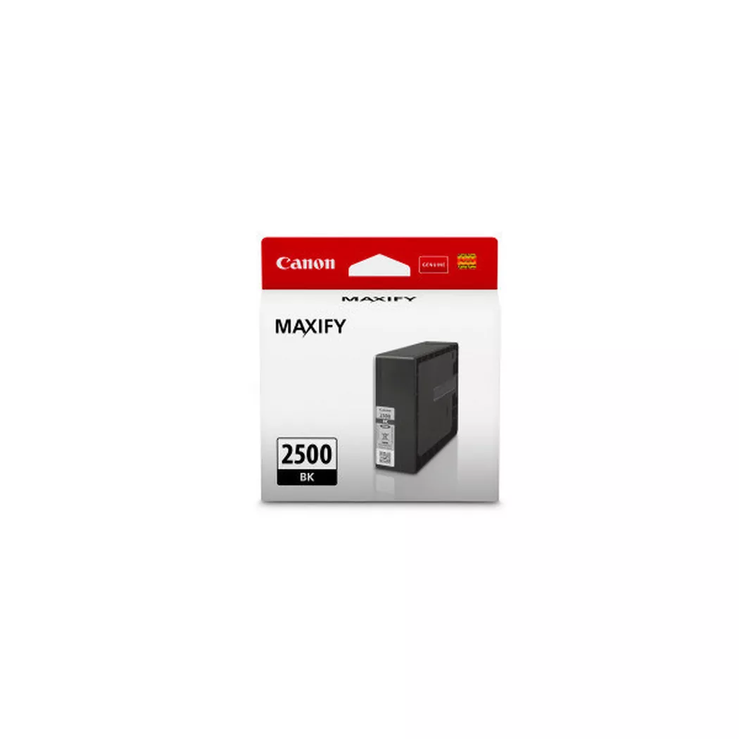 Canon – Tintenpatrone schwarz PGI-2500BK MAXIFY MB5050/MB5350 1000 S., One Size