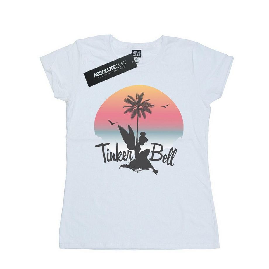 Disney Tinker Bell Silhouette Tramonto T-Shirt  
