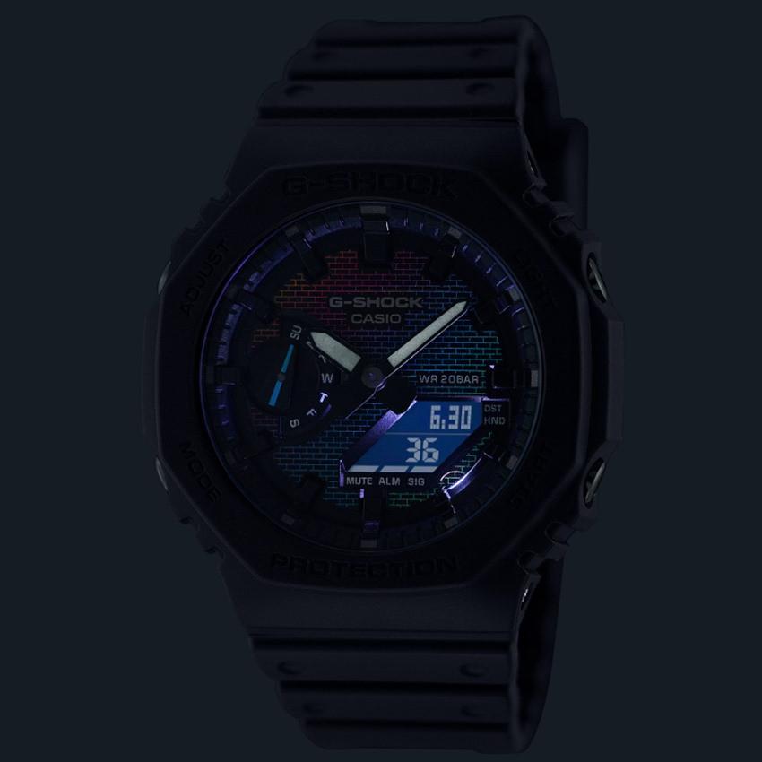 CASIO  G-Shock GA-2100RW-1AER Brick the Wall 