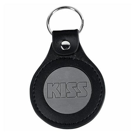KISS Porte-clés Logo en Cuir  