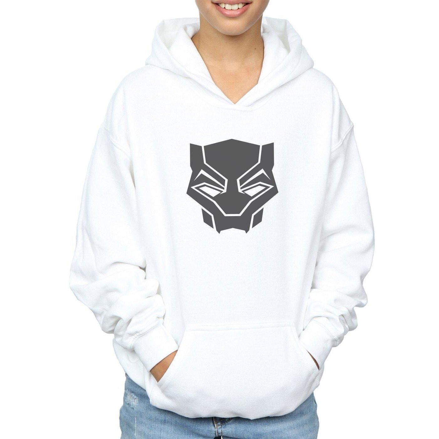 MARVEL  Black Panther Black On Black Kapuzenpullover 