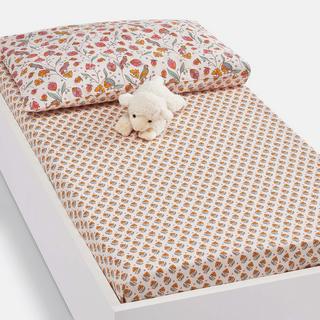 La Redoute Intérieurs Lenzuolo con angoli Bertille floreale per neonati  