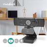 Nedis  Webcam | Full HD@60fps / 4K@30fps | Autofocus | Microphone intégré | Noir 